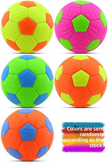 ALASTOR Handball Colorful Soft Layer Children's Mini Soccer Ball No:1 Indoor Small Ball