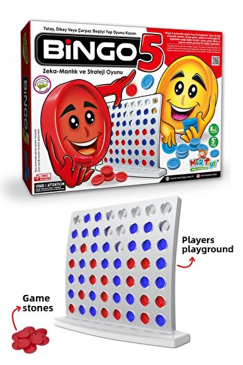 mortoys Bingo 5 Intelligence Logic and Strategy Game 9727
