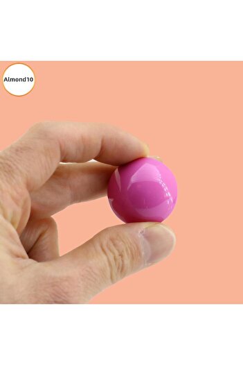 Badem10 Mushroom Button Metal (Pink) Round Children's Room Furniture Kitchen Drawer Cabinet 10 Pieces Handles