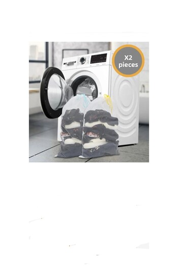 VİZYON 2 Pieces of Laundry Net and Bag Set for Students