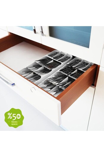 CMT 9-Compartment Drawer Cutlery Organizer