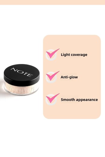 NOTE Loose Powder Makyaj Sabitleyici Matlaştırıcı Toz Pudra - 02 Light Beige