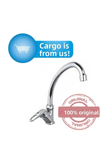 AR Vi̇osa Armatur Single Water Inlet Sink Kitchen Faucet Single Mixer