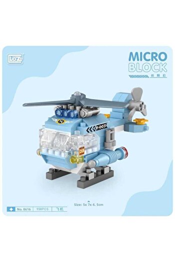 Vagonlife Loz 8616 Micro Block Bag Helicopter