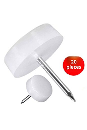 ALETÇANTAM Studded Polygrit Furniture Sofa Leg Table Chair Coffee Table Protective Foot 20 Pcs