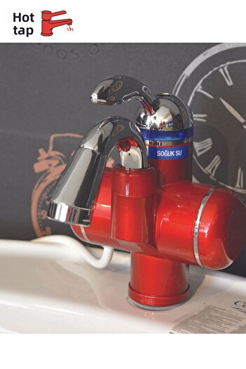 Sıcak Musluk Asg-3k Model Thermal Water Heater - Electric Water Heater, Faucet Mounted on the Sink