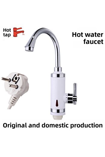 Sıcak Musluk Electric Instant Water Heater Thermal Water Heater Faucet Sink Mounted Asg-4b Single Water Inlet