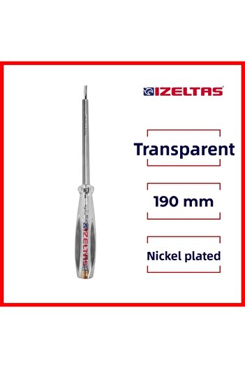 İzeltaş Control Pen 190 mm – Safe and Sensitive Measurement Pen for Electrical Current Testing