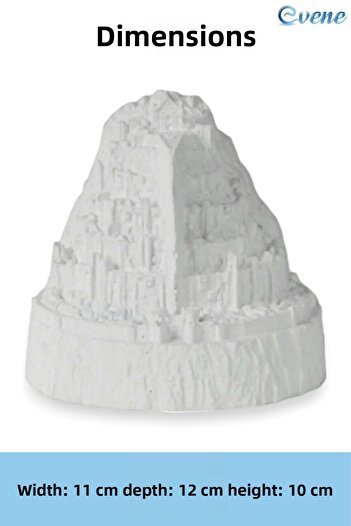 Evene White Decorative Door Stopper - 4 Pieces Model 8, Stopper Door Holder