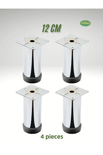 ÇİTAŞ 4 BUCĂȚI DE 12 CM PENTRU MOBILIER DE METAL - PENTRU CANAPĂ - PENTRU PIELE DE DULAP (REȚINE ÎNALTIA ASPIRATORUL ROBOT)