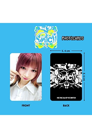 Kpop Dünyasi IVE 'Switch' POB Photocard Set