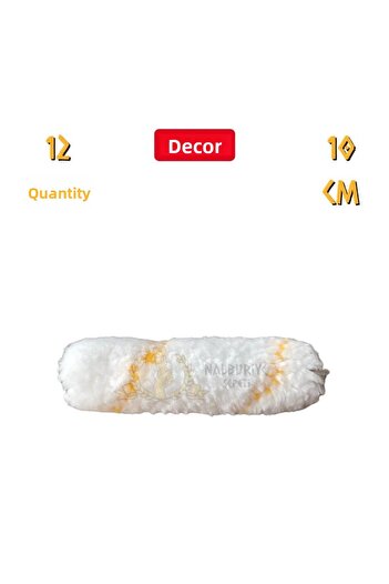 Dekor 2100 Export Finger Paint Roller Spare 10 Cm. - 12 Pieces