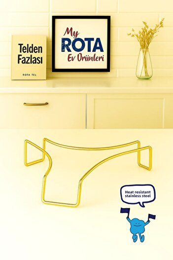 MY ROTA EV ÜRÜNLERİ Triangular Trivet, Hot Presentation Trivet