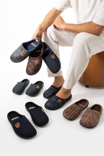 Moda Devrin Pack of 3 Gz Winter Gondola House Slippers Dowry Bundle Set