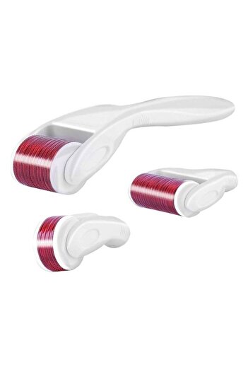 AGD 4-In-1 Face Massager And Roller White/Red
