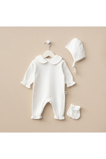 Minimus Newborn Baby Boy Jumpsuit Hospital Release Special Day Suit Mevlüt Babyshower Wedding Engagement Gift