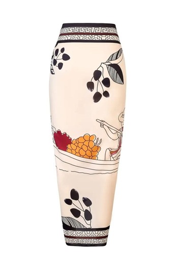 Paragon French Inspired Paris Pareo Black Long No Show Glossy Soft Fabric (145cm * 90cm)