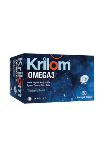 Krilom Omega 3 Fish Oil 50 Capsules