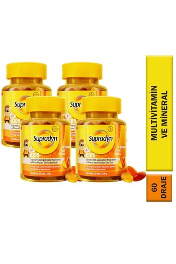 Supradyn Kids 60 Tablet 4 Pieces