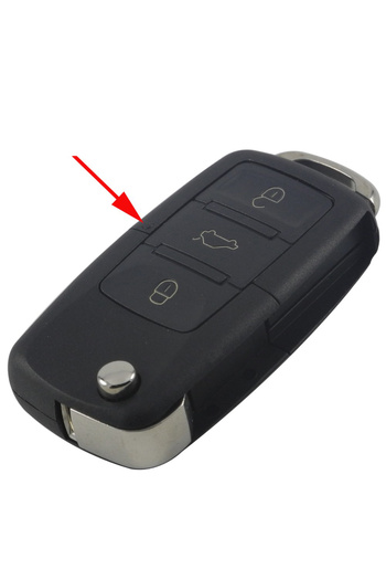 Choice Old style No blade jingyuqin 3 Buttons Remote Car Key Flip Folding Key Shell Case For Volkswagen Vw