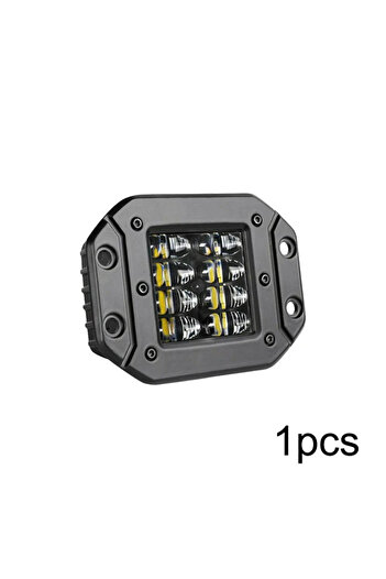 Choice 1pcs 40W 2X 5" Flush Mount Work Off Road 12V 24V 40W Spot Beam LED Pods Light Bar For Car Truck Atv
