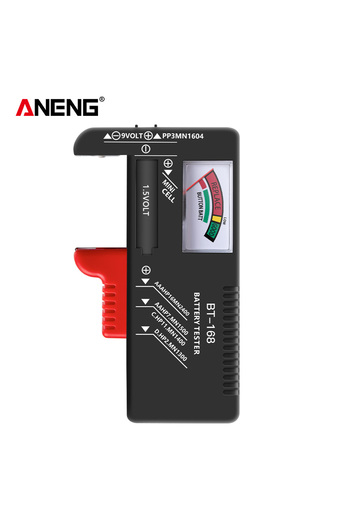 ANENG BT-168 BT-168/ BT-168D Digital Battery Capacity Tester Checkered Charge Indicador de Bateria D