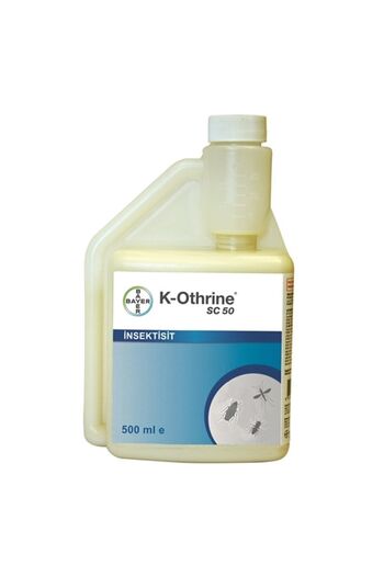 Bayer ENVU K-othrine Sc50 500 ml '' SKT i: 2028 '' Bit Pire Hamamböceği Kene Tahtakurusu Ilacı