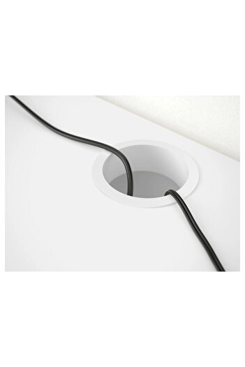 IKEA Çalışma Masası Mıcke MeridyenDukkan Beyaz Renk 105x50 cm Ev-Ofis Çalışma Ünitesi