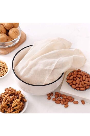 Nest American Cloth - Size 35X50, Yogurt-Cheese-Milk Straining Bag, Cotton Fabric