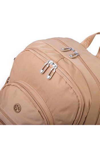 Nas Bag Unisex Lightweight Large Size School Bag and Sports Bag Multi-Compartment Sand