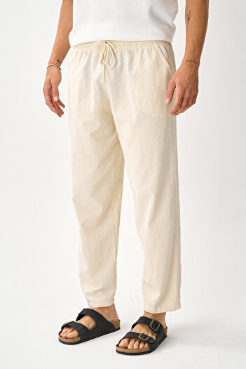 Shooter Sportswear Men's Comfortable Fit Linen Drape Pants