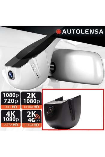 AUTOLENSA Camera DVR Mercedes-Benz C63 AMG 2017-19 Premium, front camera 1080p Autolensa, Model 24/7 Black MB-