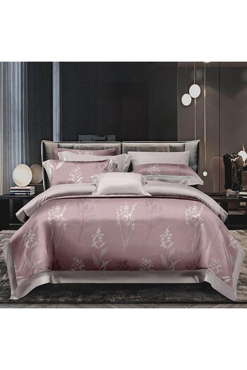 Ferrucci Frochi Pink Multicolor Print Duvet Cover Set King, Double, 6 Piece Set
