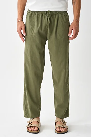 Shooter Sportswear Men's Comfortable Fit Linen Drape Pants