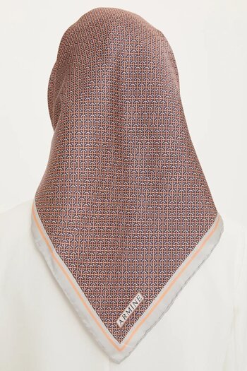 Armine Nostalgia Tivil Silk 8733-04 Gray Mixed Pattern