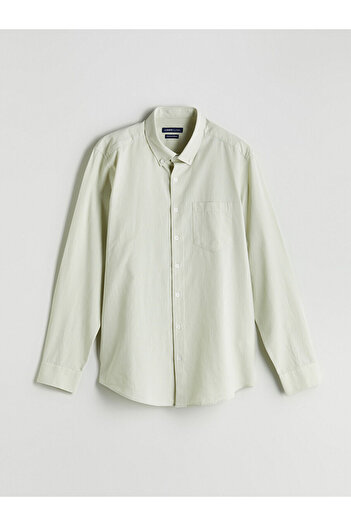 LC Waikiki Regular Fit Long Sleeve Poplin Men's Shirt