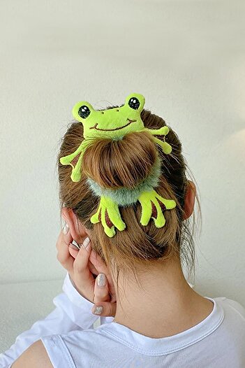 New Obsessions Cute Frog Hair Clip