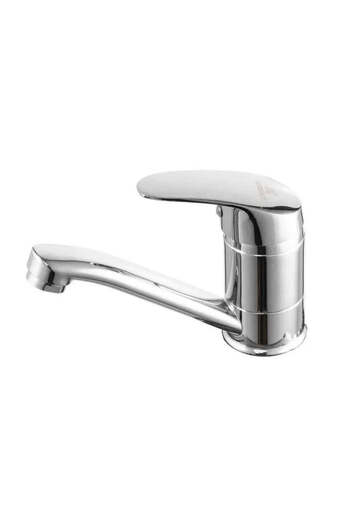 KORMAN TECHNIK Basin Mixer, Swivel Spout, Length 18CM, Ceramic Cartridge, Chrome, Connection Included