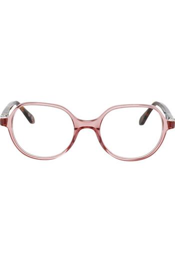 Barbie Girls Eyeglass Frames BAAA040 C10, Plastic, Pink, 46 mm