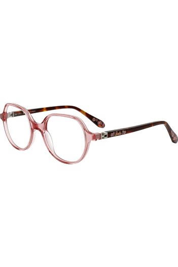 Barbie Girls Eyeglass Frames BAAA040 C10, Plastic, Pink, 46 mm
