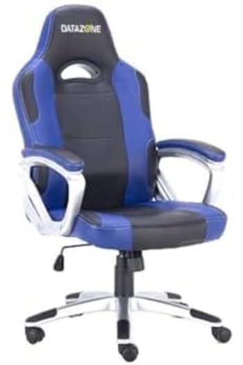 Generic Datazone Gaming Chair With Adjustable Height And Comfort Design Blue/Black (DZ-GC02)