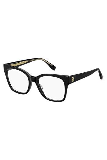 Tommy Hilfiger Men's Eyeglasses Frames Tommy Hilfiger TH2157 807, Plastic, Black, 52 mm