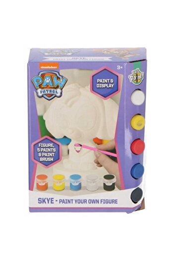 NİCKELODEON Figurina de colorat, Paw Patrol, Skye, 14X19cm