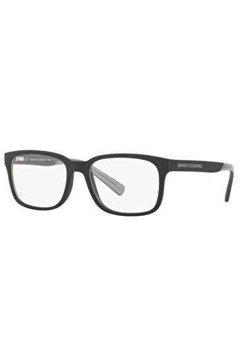 Armani Exchange Men's Eyeglass Frames Armani Exchange AX3029 8182 54, Plastic, Black, 54 mm