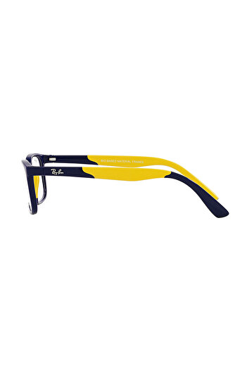 Ray-Ban Junior Boys' Eyeglass Frames RY1621 3937, Plastic, Blue, 49 mm