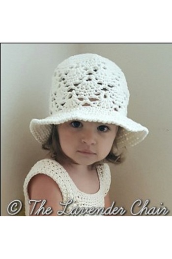 Generic Vintage Sun Hat – Infant & Child Summer Hat, Lightweight, Breathable, UV Protection