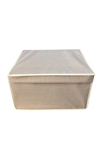 ROYAM Maxi Multi-Purpose Storage Box Box Pouch Organizer Toy Box Pouch Line Pattern 40X50X30
