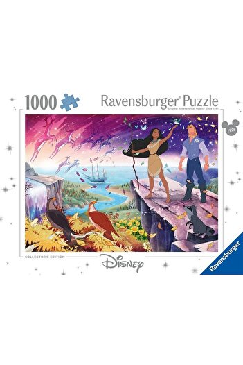 RAVENSBURGER Puzzle Disney Classics Pocahontas, 1000 pieces, anti-reflective, 70x50cm