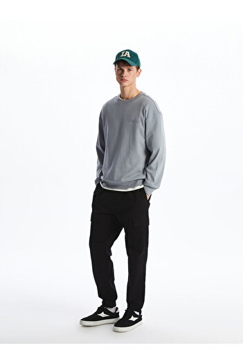 LC Waikiki Standard Mold Gabardine Men's Cargo Trousers