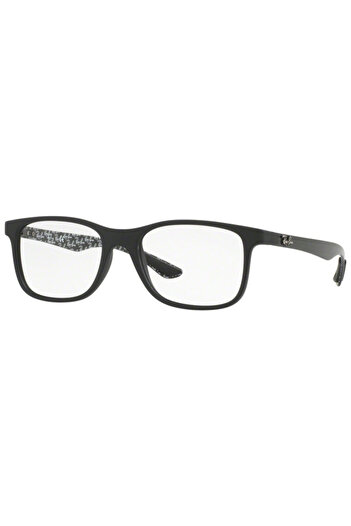Ray-Ban Men's RX8903 5263 Eyeglass Frames, Plastic, Black, 55 mm